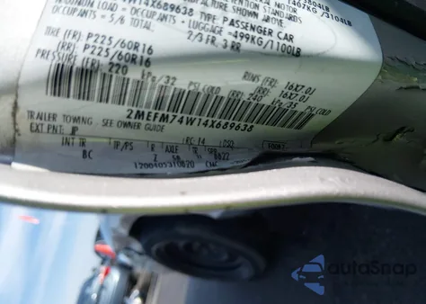 2004 Mercury Grand Marquis Gs from USA, damaged, VIN 2MEFM74W14X689638